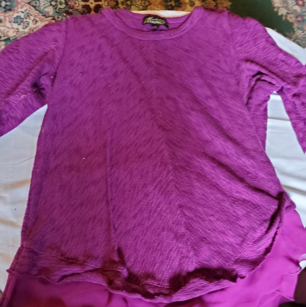 Purple sweater